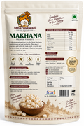 Mharosawad Premium Makhana (Fox Nuts) | 100% Natural, Gluten-Free & Protein-Rich Healthy Snack - 250g