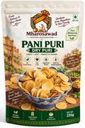 Mharosawad Pani Puri Dry Puri 250g | Ready to Eat Crispy Water Balls | No Preservatives