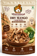 Mharosawad Sun-Dried Raw Mango Slices | 100% Natural Amchur | No Preservatives (200g)